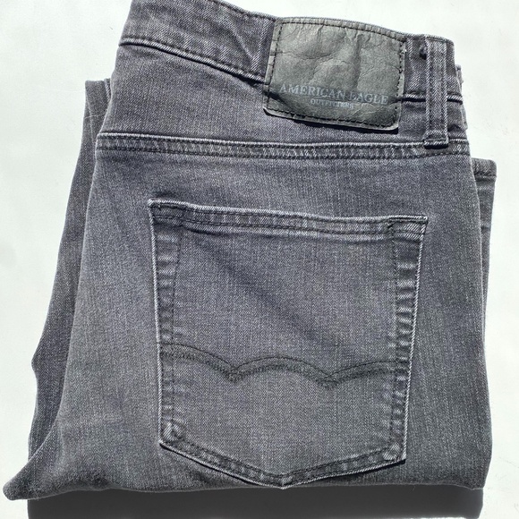 American Eagle Black Denim Jeans - Picture 1 of 5